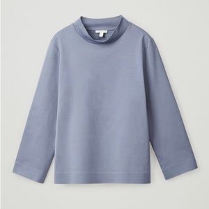 COS Light Blue Long Sleeve Top